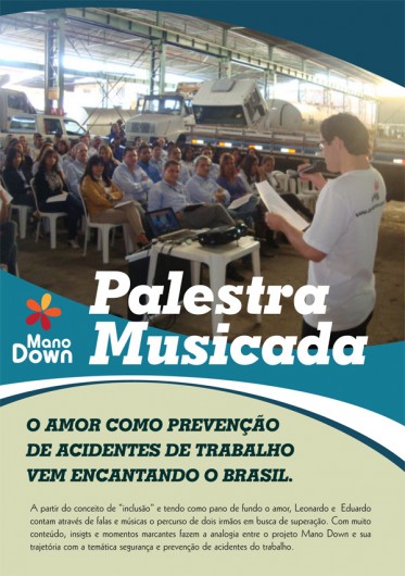 A PALESTRA MUSICADA: O AMOR COMO PREVENÇÃO DE ACIDENTES DE TRABALHO VEM ENCANTANDO O BRASIL.